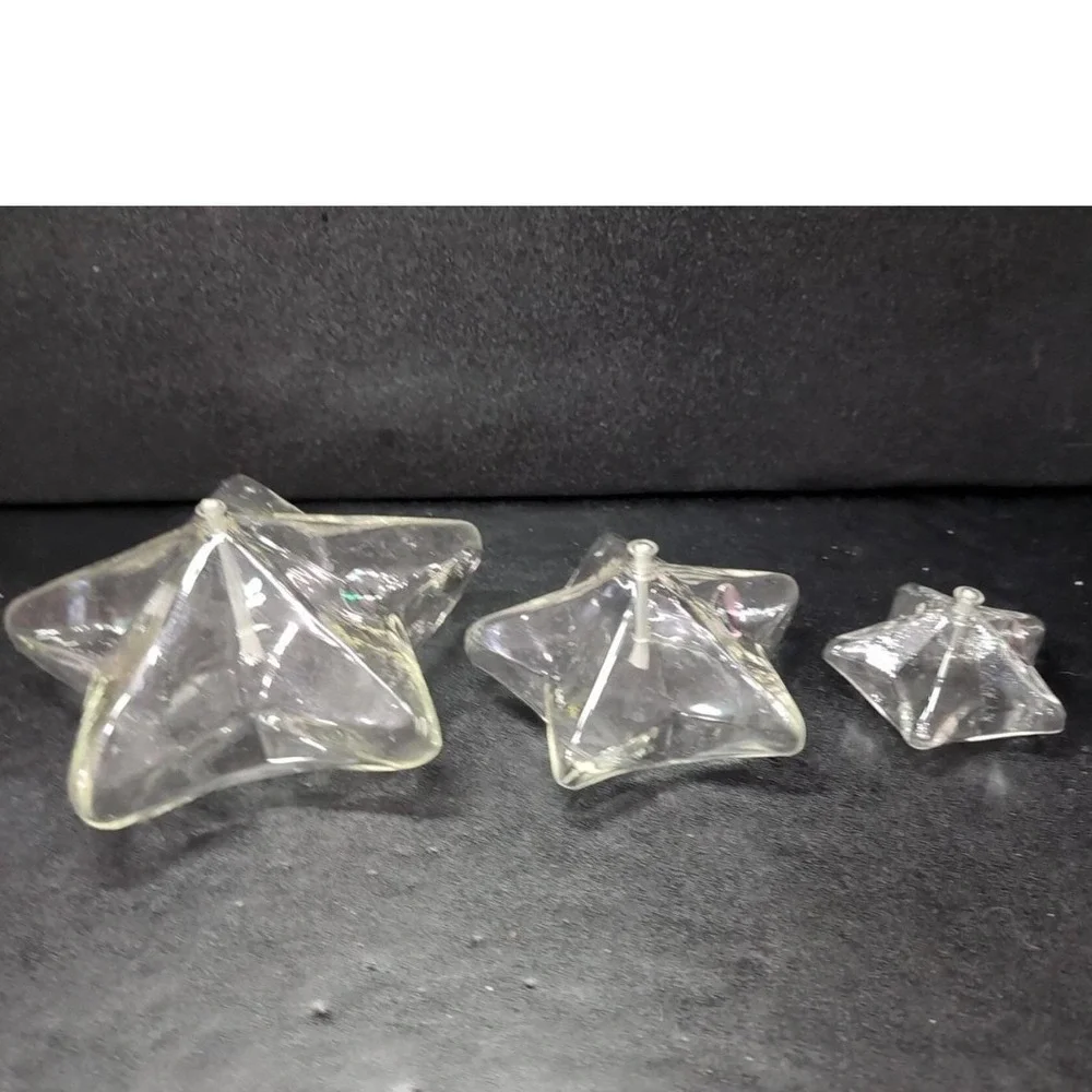 Firelight Glass Starlight Oil Candle Set, 7